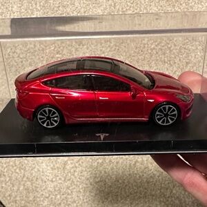 Tesla Model 3 Replica Toy Red NWOT